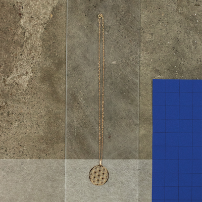 Halskette Große Blume des Lebens