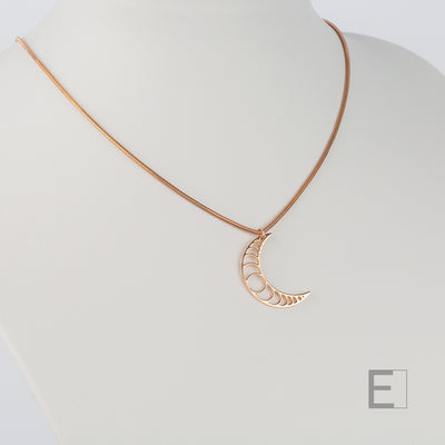Collier Lune – vue principale du bijou artisanal Atelier-Émile