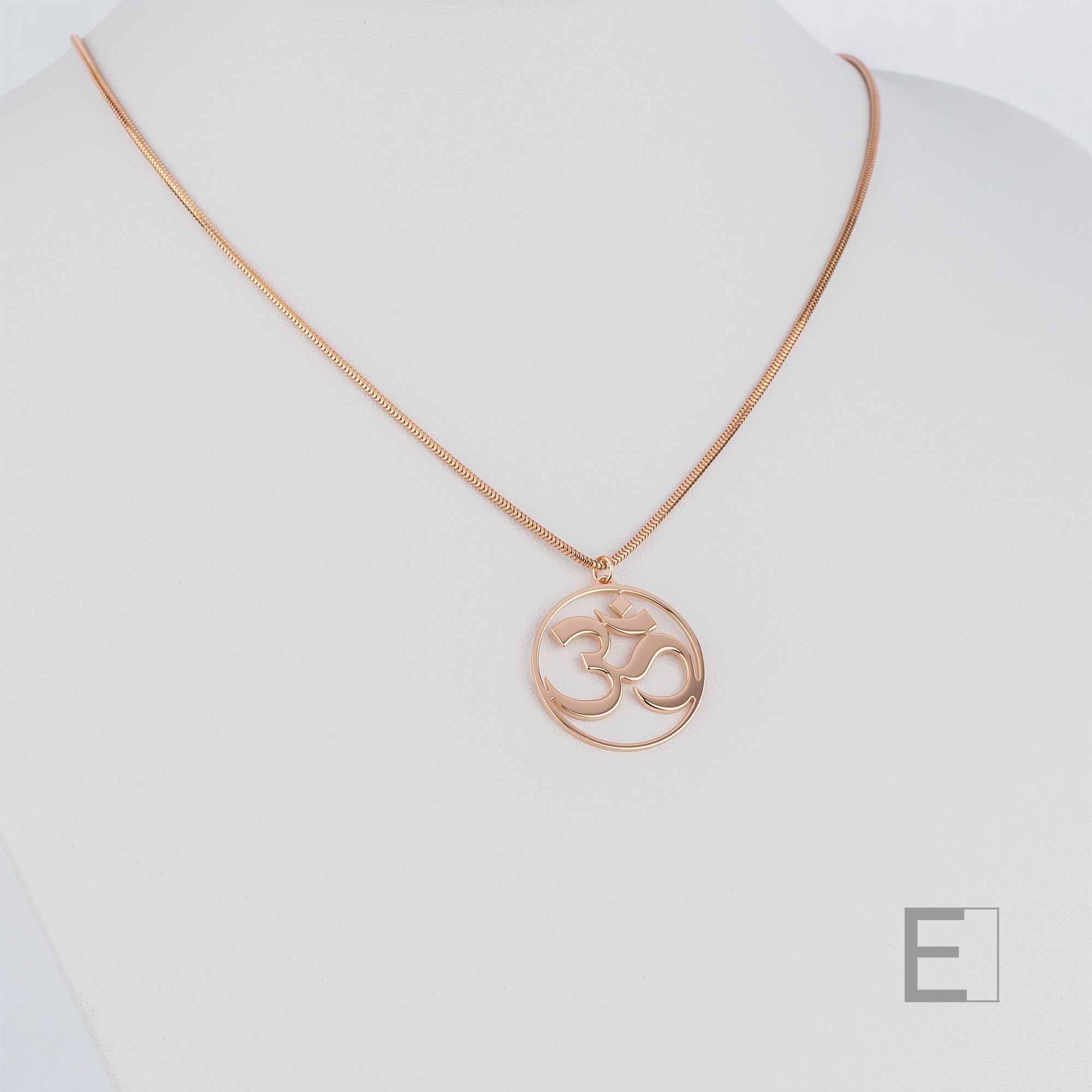 Collier Signe Ohm – vue principale du bijou artisanal Atelier-Émile