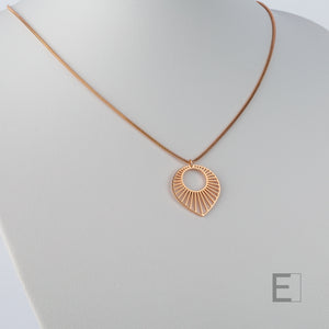 Collier Soleil – vue principale du bijou artisanal Atelier-Émile